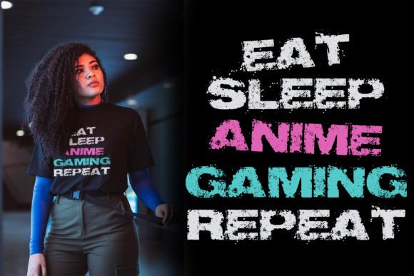 Eat Sleep Gaming Repeat SVG: The Versatile Gaming T-shirt Design