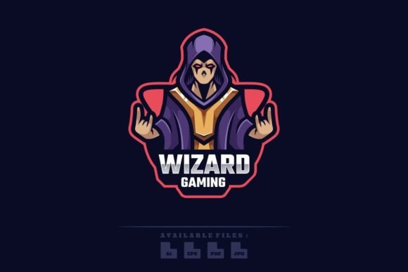 Elevate Your Gaming Identity with a Wizard Gaming Logo