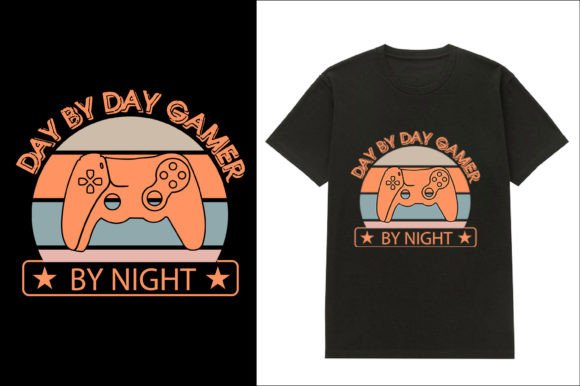 Elevate Your Merch with Gaming T-shirt Design 17