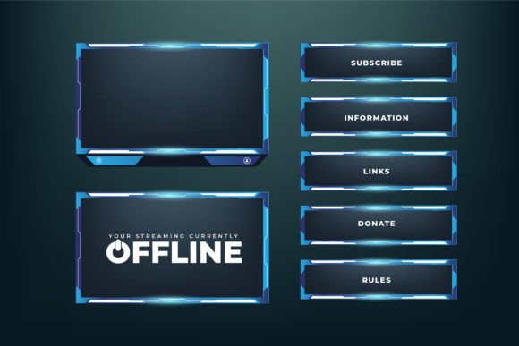 Elevate Your Stream with a Gaming Frame and Streaming Template