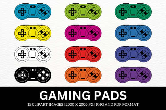 Game Controller Cliparts: Creative Power for Modern Projects