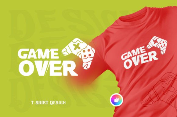 Game Over: Leveraging a Gaming T-Shirt Design SVG in Your Creative Process