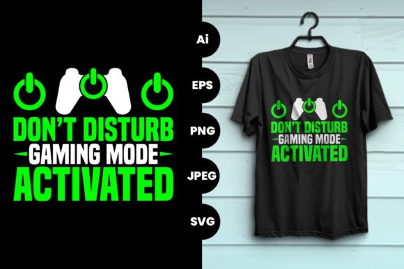 Gaming Mode Activated: More Than a T-Shirt, It's a Creative Canvas
