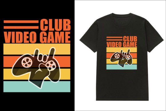 Gaming T-Shirt Design 04: Ready-to-Print Style for Creators