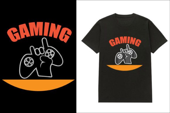 Gaming T-Shirt Design 12: Standout Style for Modern Merch
