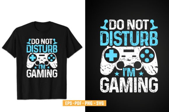 Integrating the Do Not Disturb I'm Gaming Vector Design into Your Creative Workflow