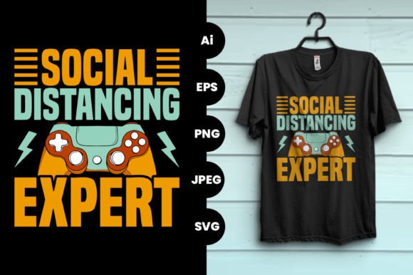 More Than Just a T-Shirt: The Art and Utility of the Social Distancing Expert Gaming Tee