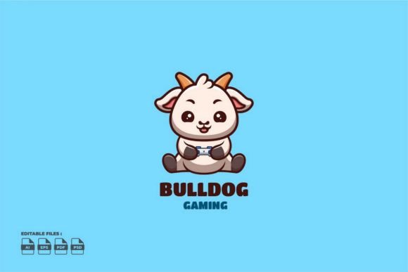 The Gaming Goat: Your Cute & Creative Kawaii Mascot Partner