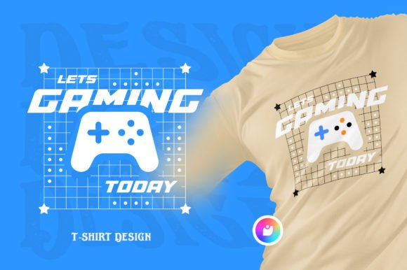 The Lets Gaming Today SVG Design: Your Gateway to Professional Merchandise Creation