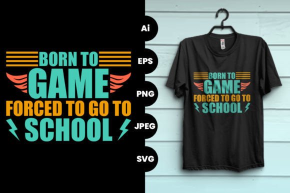 The Ultimate Print-Ready Gaming T-Shirt Design Template