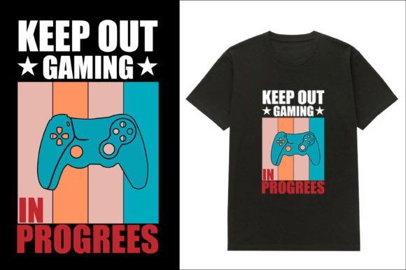 Trend-Driven Gaming T-Shirt Design